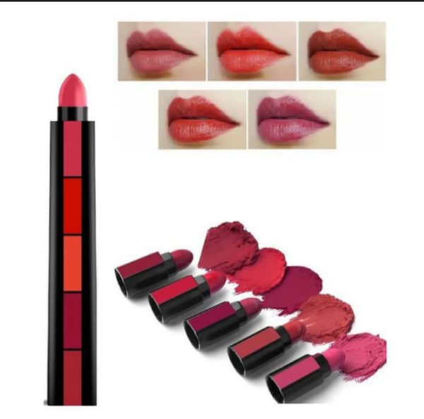 5 in 1 lipstick pen huda beauty different shades random color shades 2 1