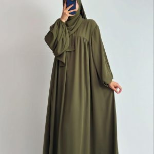 abaya-women-green