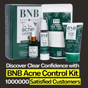 Acne Control Kit Deal by BNB Tea Tree Organic and Dermatologist Tested ymp
