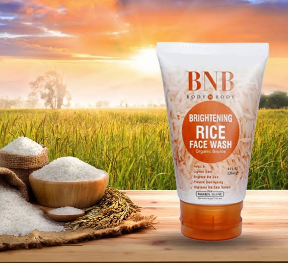 Brightening Rice Face Wash Organic and Dermatologist Tested rt