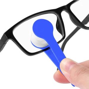 eyeglasses cleaning wipes microfiber mini microfiber glasses eyeglasses cleaner tool blue 1