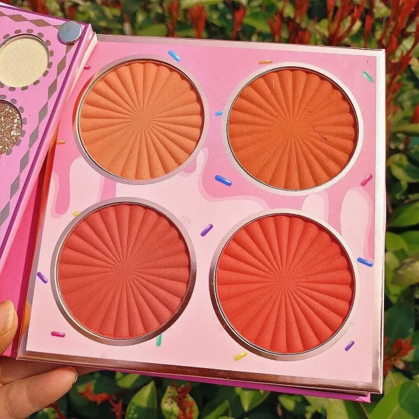 fashion makeup palette eyeshadow blush highlighter makeup palette 2