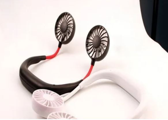 Hands Free Mini Neck Band Usb Rechargeable Fan 3 Mode h7