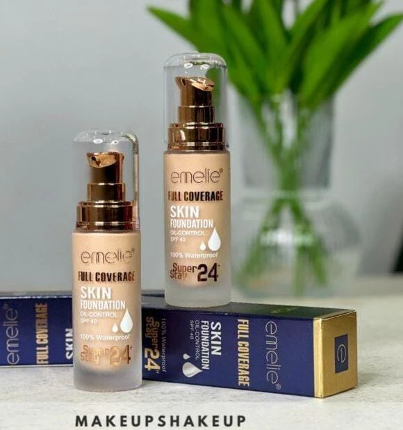 High Coverage Super Stay Foundation by EMELIE t6