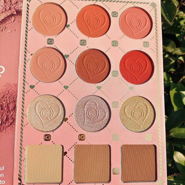 igoodco strawberry moonlight eyeshadow palette pearlescent blush and eyeshadow palette 5