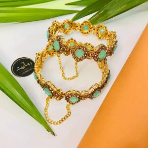 Kara Bracelet by RAWAYAT Gold Plated Openable Kara Bracelet br6