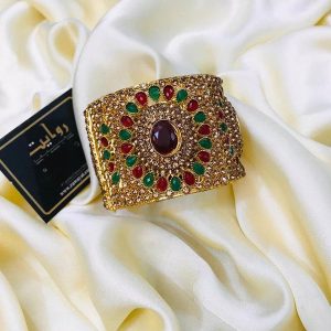 Kara Bracelet by RAWAYAT Gold Plated Openable Kara Bracelet Design 45t
