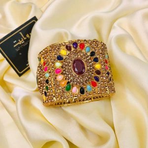 Kara Bracelet by RAWAYAT Gold Plated Openable Kara Bracelet Design 4mu9