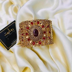 Kara Bracelet by RAWAYAT Gold Plated Openable Kara Bracelet Design 4r5