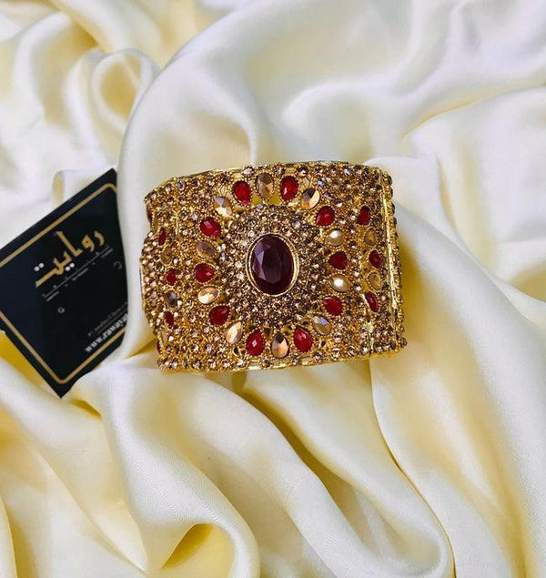 Kara Bracelet by RAWAYAT Gold Plated Openable Kara Bracelet Design 4r5
