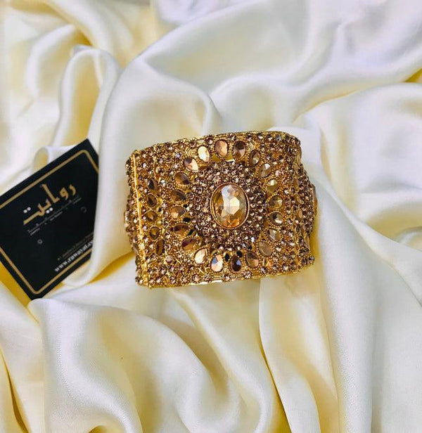 Kara Bracelet by RAWAYAT Gold Plated Openable Kara Bracelet Design 4t5