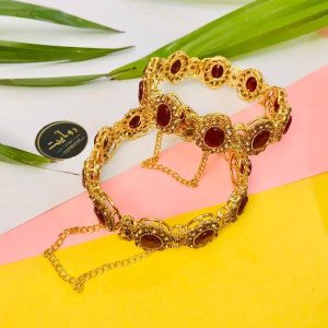 Kara Bracelet by RAWAYAT Gold Plated Openable Kara Bracelet Design gf1