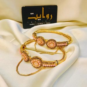 Kara Bracelet by RAWAYAT Gold Plated Openable Kara Bracelet g9