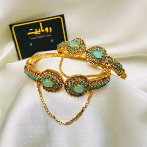 Kara Bracelet by RAWAYAT Gold Plated Openable Kara Bracelet vp9