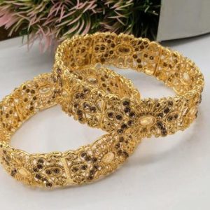 Kara Set of 6 Duo Style Bangles y7 5nv 4