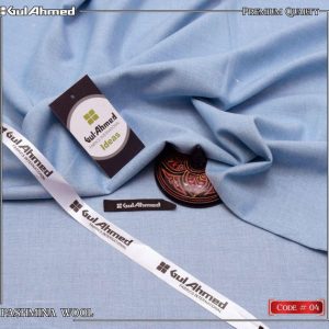 Men Unstitched Wool Plain Suit by GUL AHMED 12
