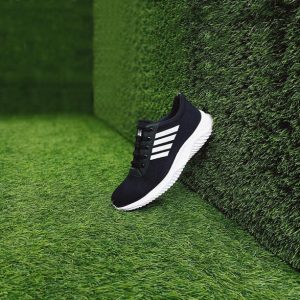 Mens Athletic Running Sneakers lines blue s 4v6