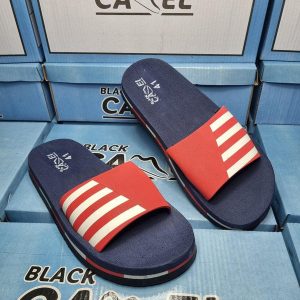 Mens Black Camel Eva Slides Line Style Slide Versatile Comfortable Shoes Collection ny7