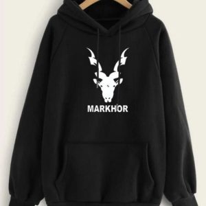 Mens Cotton Printed Hoodie black 6 4 55