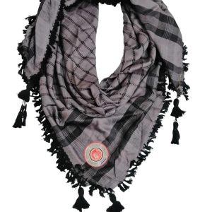 mens scarf black 43 4
