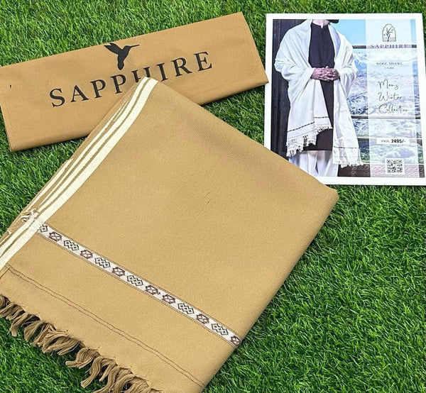 Mens Soft Wool Shawl By SAPPHIRE 37 666