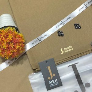 Men’s Unstitched Cotton Self Print Suit by J dot br5 t67