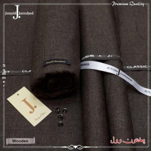 Mens Unstitched Wool Plain Suit by J dot JUNAID JAMSHED 45