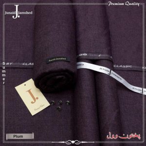 Mens Unstitched Wool Plain Suit by J dot JUNAID JAMSHED 4560