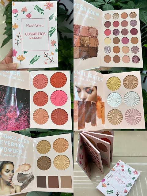 mocallure 4 in 1 eyeshadow palette book 4