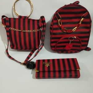Mother and Daughter Bag Deal lines red