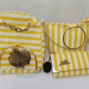 Mother and Daughter Bag Deal lines yellow