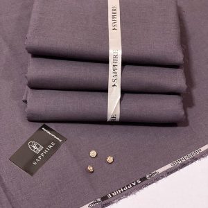 SAPPHIRE Mens Unstitched Wool Plain Suit purple 91 5 6