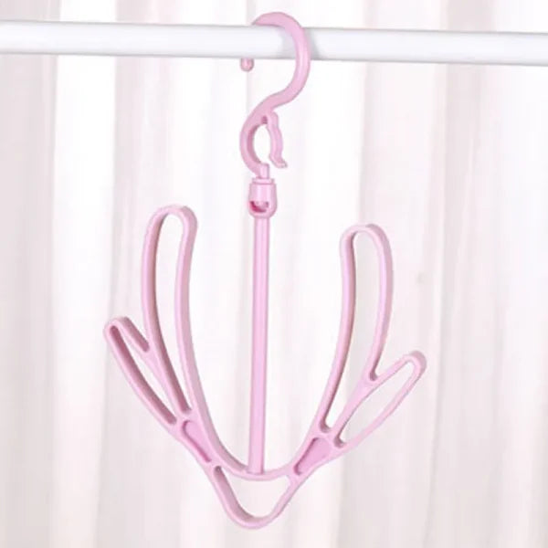 shoe drying stand hanging racks for balcony cabinet cup board hook racks organizer pink 2