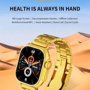 Smart watches gold palted for male female and kids