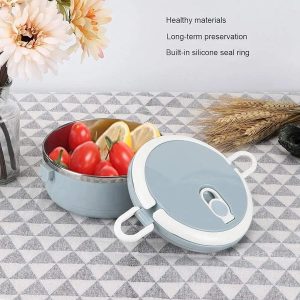 Stainless Steel Stylish Lunch Box Single Layer y67u