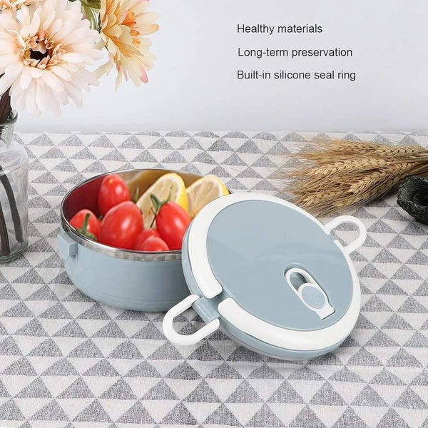 Stainless Steel Stylish Lunch Box Single Layer y67u