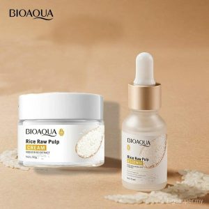 Whitening Cream BIOAQUA Rice Whitening Cream and Serum Deal r566