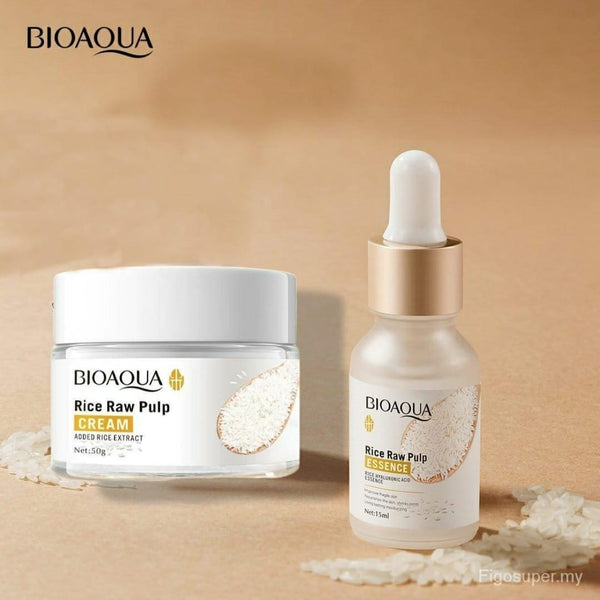 Whitening Cream BIOAQUA Rice Whitening Cream and Serum Deal r566