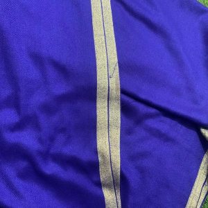 Women Pashmina Plain Shawl blue