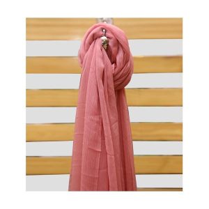 Womens Chiffon Printed Shawl pink 7h8 ye