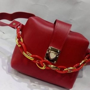 Womens Chunky Chain Purse 5 6b