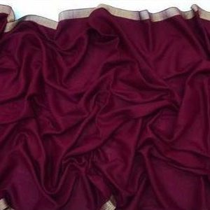 Womens Pashmina Plain Shawl maroon