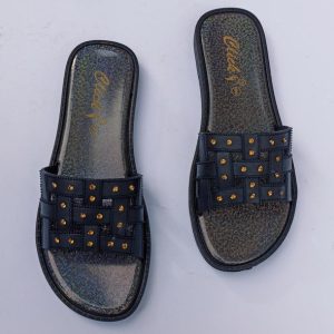 Women’s PVC Water Proof Slippers black