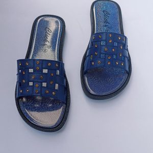 Women’s PVC Water Proof Slippers blue