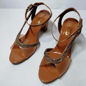 Womens Rexine Fancy Wedges Comfortable Sandal brown 8i0