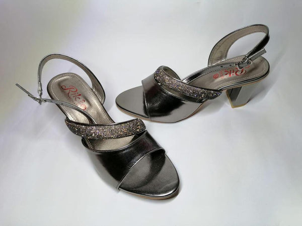 Womens Rexine Fancy Wedges Heels Rhinestone Sandal u872a