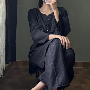 Womens Stitched Chiffon Plain Maxi y78