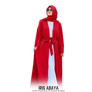 Womens Stitched Grip Plain Abaya 67 2
