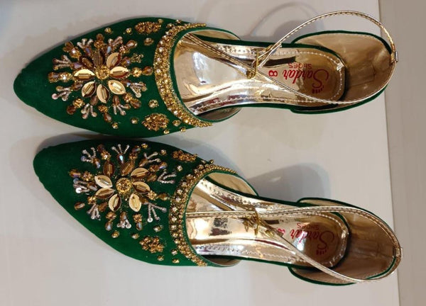Womens stylish shoe green