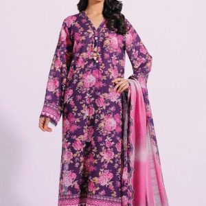 Womens Unstitched Khaddar Printed Suit ETHNIC 3 6 9